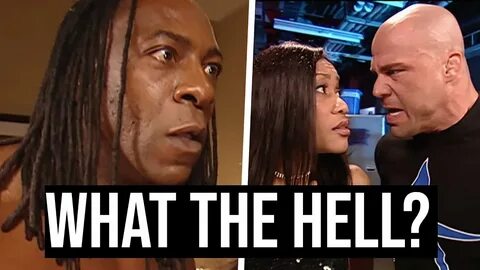 When Kurt Angle Wanted Booker T's Wife Sharmell - YouTube
