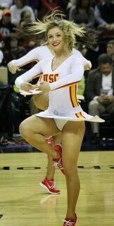 Candid College Cheerleader Upskirt