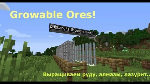 #MOD_Обзор /Обзор мода B0bGary's Growable Ores! для Minecraf