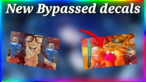 41 ROBLOX NEW BYPASSED DECALS WORKING 2019 - YouTube