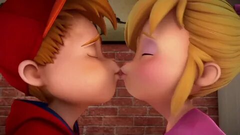 Alvin and Brittany Kissing (Full HD) - YouTube