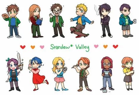 stardew valley characters - Google Search Stardew valley, St