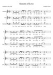 Seasons of Love SAB - piano tutorial
