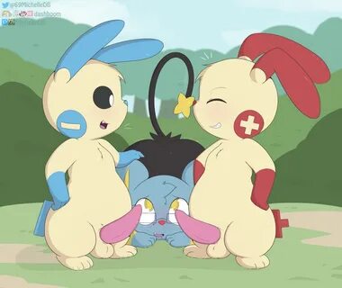 Slideshow plusle and minun porn.
