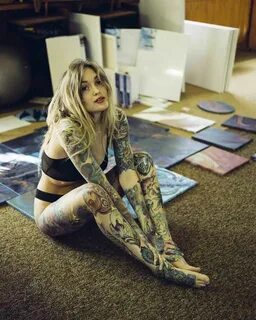 Тату модель Torrie Blake , США iNKPPL