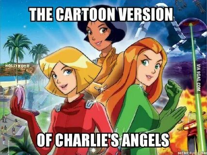 Charlie's Angels Cartoon shows, Angel cartoon, Totally spies