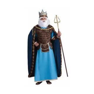 Bristol Novelty AC345 King Neptune Costume Set for Men Purpl