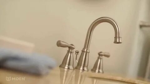 Banbury ® Widespread Bathroom Sink Faucet Moen Features Spot