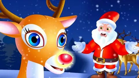 Merry Christmas Rudolph The Red-Nosed Reindeer C Elongated C