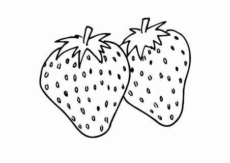 24+ Pretty Photo of Strawberry Coloring Page - davemelillo.c