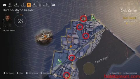 The Division 2: Civic Center SHD Tech Cache Locations Hold T