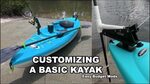 $179 Pelican Kayak: Cheap & Easy Rigging Mods - YouTube