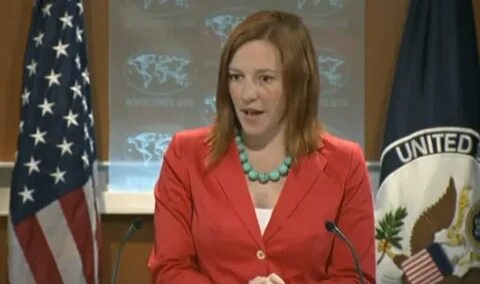 Jen Psaki : State Dept's Jen Psaki Shamelessly Prevaricates 