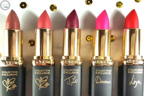 NEW EXCLUSIVE LIPSTICK SHADES FROM L'OREAL - ColorSutraa