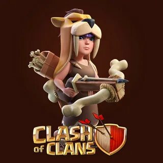 ArtStation - Clash of Clans - Primal Archer Queen and Barbar