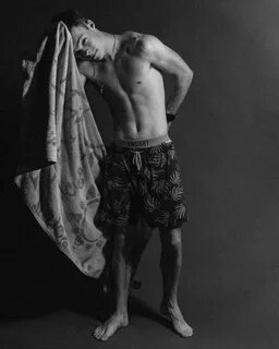 Nicholas Hamilton, 20 yo australian actor in a towel and swi