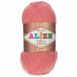 Пряжа для вязания Alize "Diva Stretch", цвет: персиковый (61