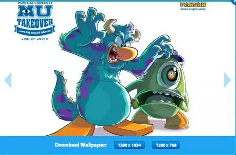 Club Penguin Monsters University Wallpaper - Club Penguin Ch