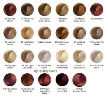 Ion Color Chart Demi - ION COLOR BRILLIANCE CHART Hair color