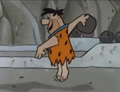 Fred Flintstone Plays Bowling GIF Gfycat