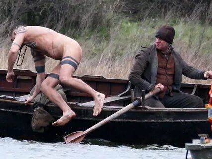 Bob's Naked Guys: English actor Tom Hardy on the set of the 