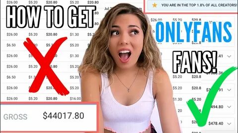 WHY YOU'RE NOT GETTING FANS ON ONLYFANS: what you're doing W