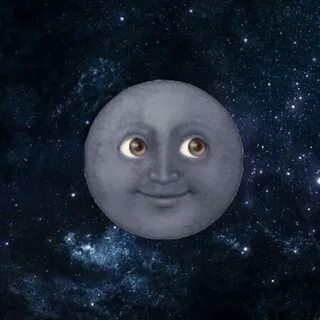 Create meme "Black moon, the moon , Emoji moon" - Pictures -