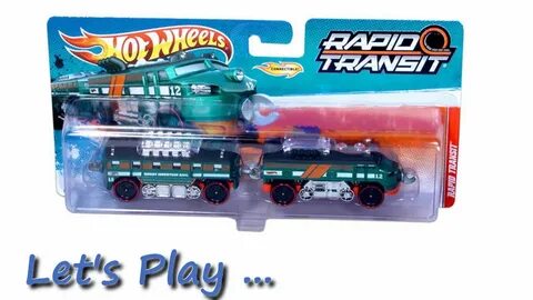 Hot Wheels Rapid Transit Connectable Train Set - YouTube
