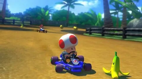 Mario Kart banana peel - Caption Meme Generator
