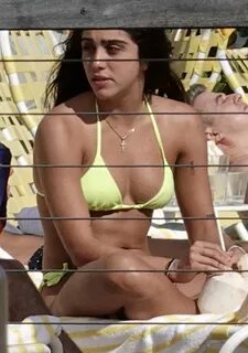 Lourdes Leon - In yellow bikini in Miami-10 GotCeleb