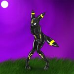 May and the Latex Rubber Umbreon Suit 2 by fox0808 -- Fur Af