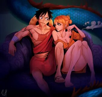 One Piece Luffy And Nami