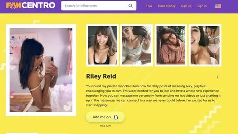 Hot Women sur Twitter : "Riley Reid's FREE premium snapchat 