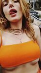 Bella Thorne’s Underboob And Tongue Action - Celebrity Sauce