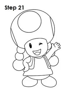 How to Draw Toadette