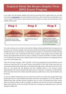 How To Get Rid Of The Herpes Virus For Good - HerpesProTips.
