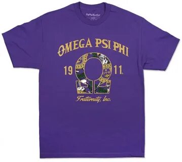 Omega Psi Phi Fraternity Graphic Tee