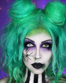 51 Creepy Makeup Make Up On Halloween This Year Beetlejuice 