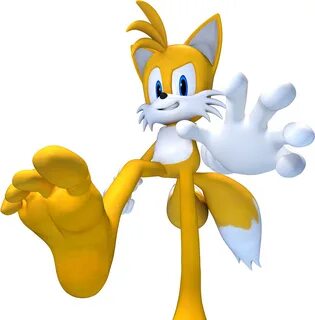 Tails The Giant By Feetymcfoot - Tails The Fox Feet - (2200x