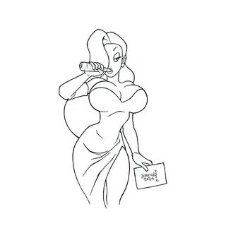 Jessica Rabbit Coloring Pages at GetDrawings Free download