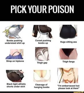 P CK YOUR POISON undersized shirt up shorts under skirt boobs up hanging boobs H