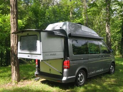 Träumen auf Rädern: VW T5 Bett-Mobil Vw van, Minivan camper 