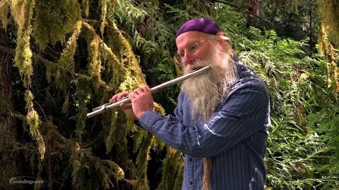 Dean Evenson Plays Peaceful Flute Music in Forest - YouTube