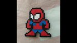 Spiderman - Hama Beads - Time Lapse - YouTube