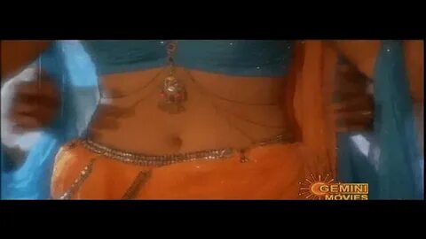 Actress Rambha Hot Sexy GIF Images:Best Navel & Cleavage Sho