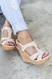 T-Strap Spring/Summer Wedges shoes Hipster shoes, Summer wed