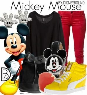 Get the look! Mickey Mouse http://disneybound.tumblr.com/ Di
