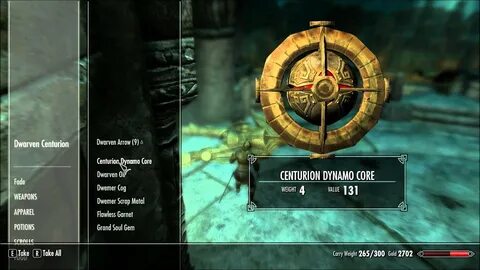 Skyrim Boss: Dwarven Centurion - YouTube
