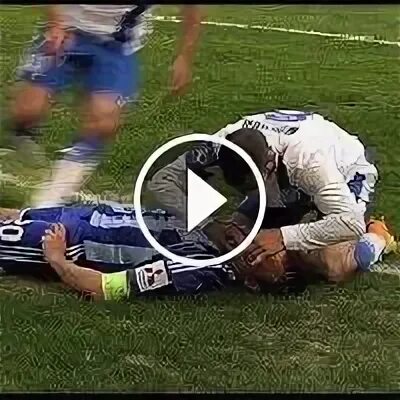 Amazing video of Dnipro player Jaba Kankava saving Dinamo pl