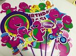 Party Hat: Barney Party for baby Aisya